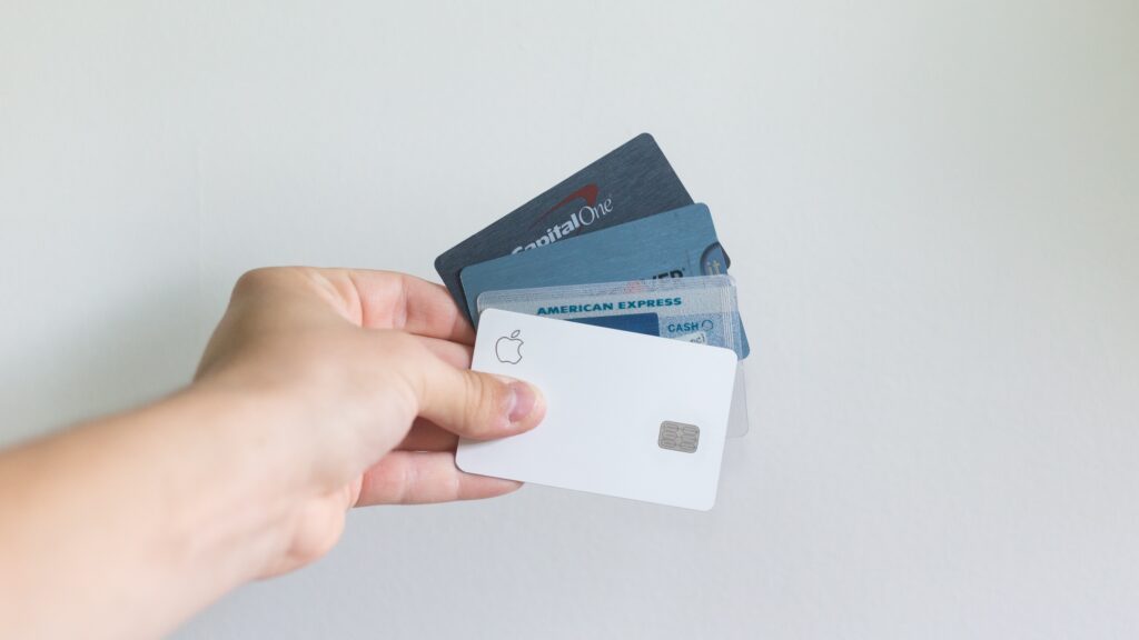 four credit cards